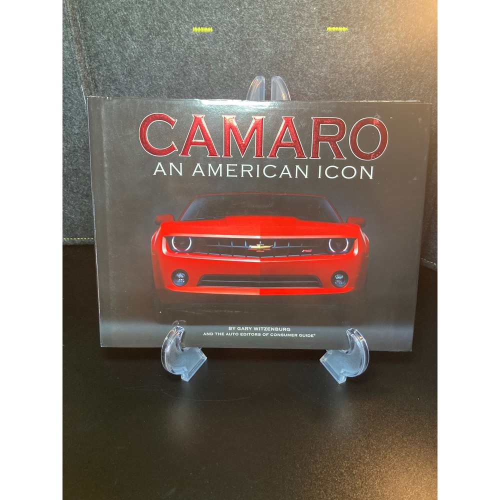 Camaro An American Icon Hardcover Book Gary Witzenburg Chevrolet History 2010